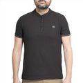PENTAGON Levantes Henley Stripes T-Shirt Classique Manches Courtes Séchage Rapide