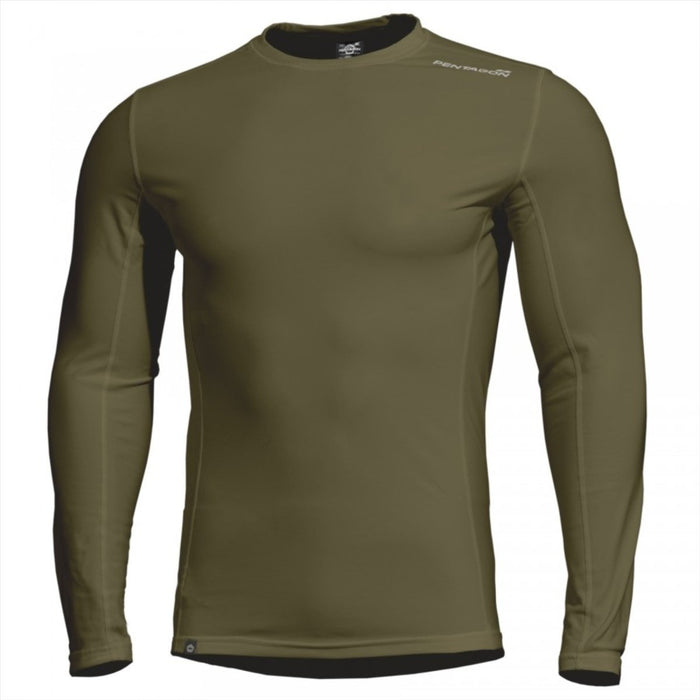PENTAGON Pindos Sous-chemise thermique à séchage rapide, respirant et antibactérien - GoMilitar