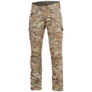 Pentagon Ranger 2.0 military style lizard camo pants with reinforced ripstop fabric and multiple pockets for durability and comfort