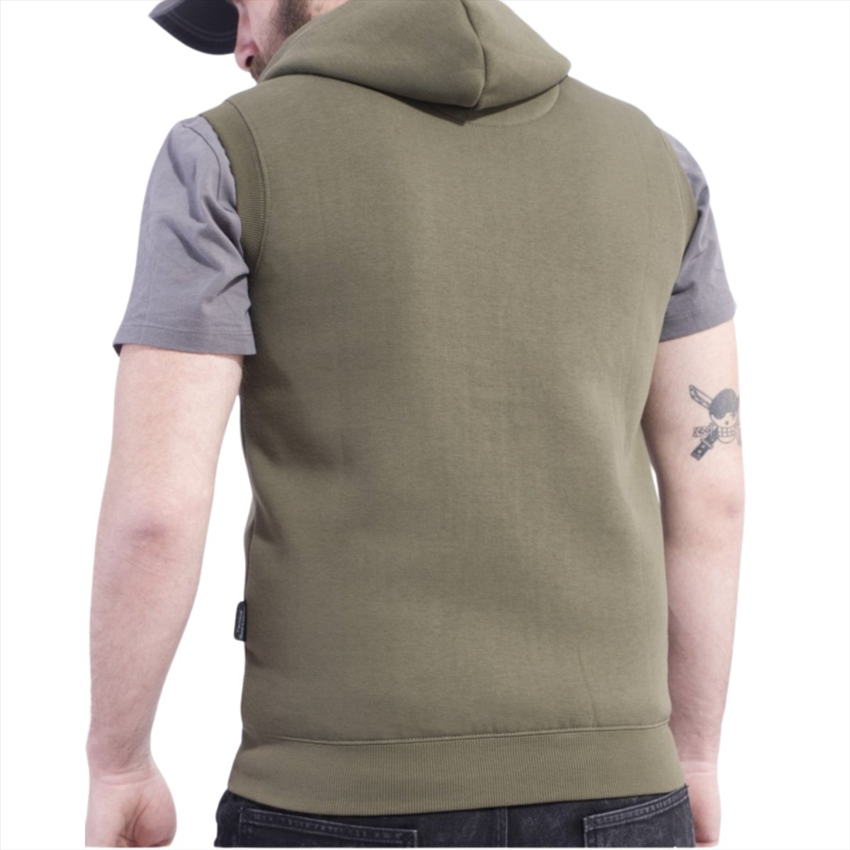 PENTAGON Thespis Pull sans manches Fermeture éclair YKK® Poches collées au laser sans couture