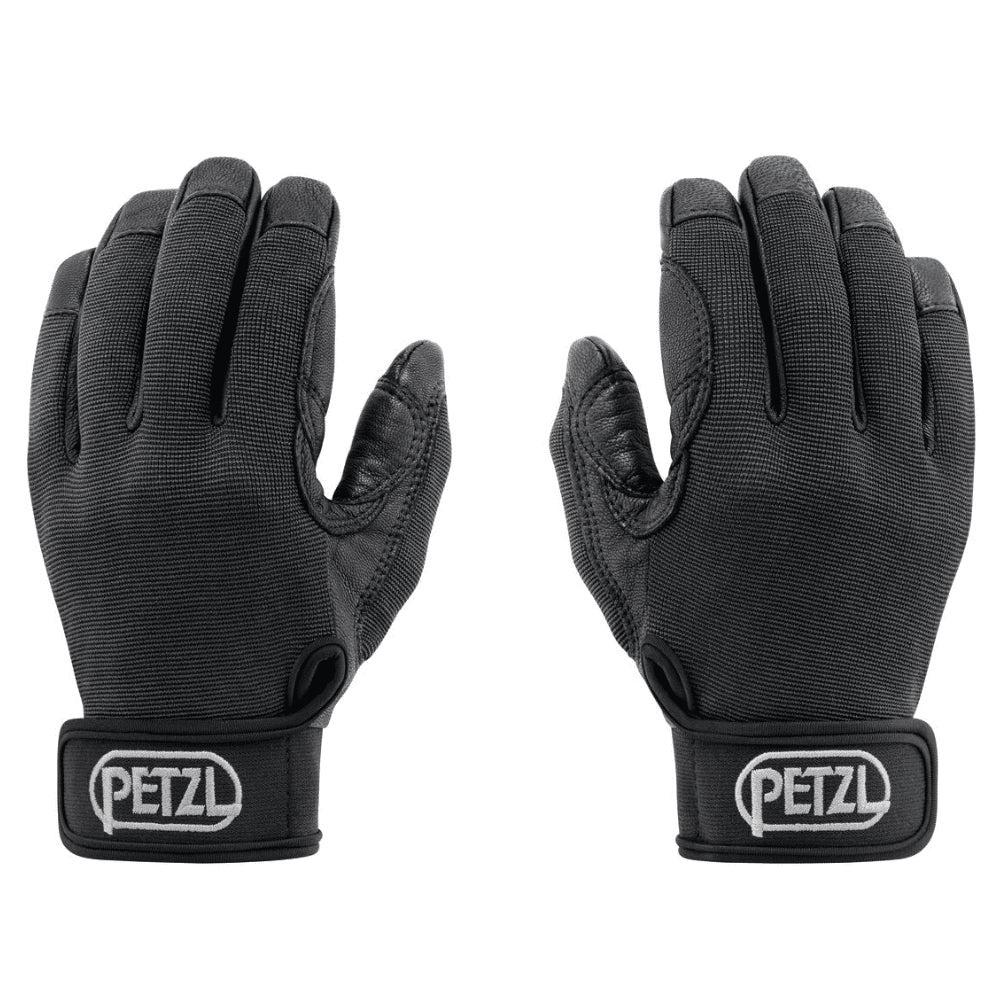 Petzl CORDEX Gants de rappel d'assurage Corde en cuir Travail Escalade Tactique Noir