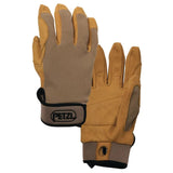 Petzl Cordex Gants d'escalade Double couche de cuir Corde de rappel Manipulation Beige