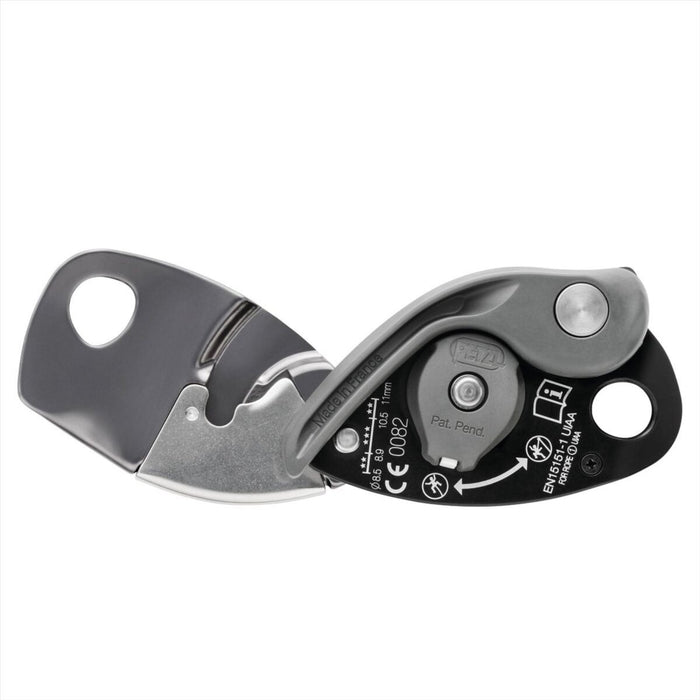Assureur Petzl GRIGRI+ Freinage Assisté Anti-Panique 8,5–11 mm Gris - GoMilitar