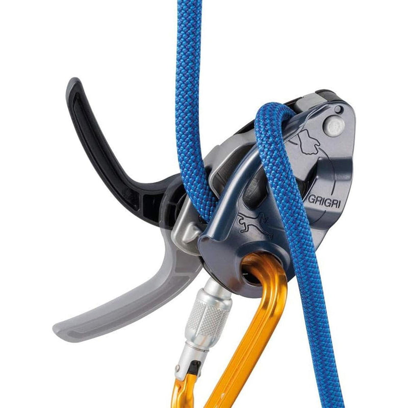 PETZL GRIGRI+ Dispositif d'assurage Freinage assisté Escalade Descente en rappel Orange