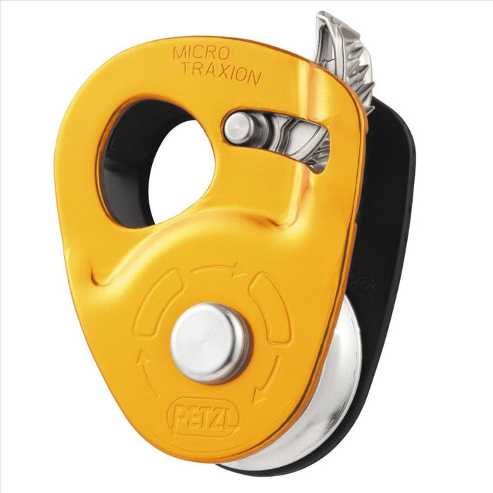 Dispositif de poulie à corde Petzl Micro Traxion Capture de progression légère 8-11 mm - GoMilitar