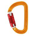 PETZL SmD RL Mousqueton de verrouillage en aluminium léger Connecteur de sécurité Jaune