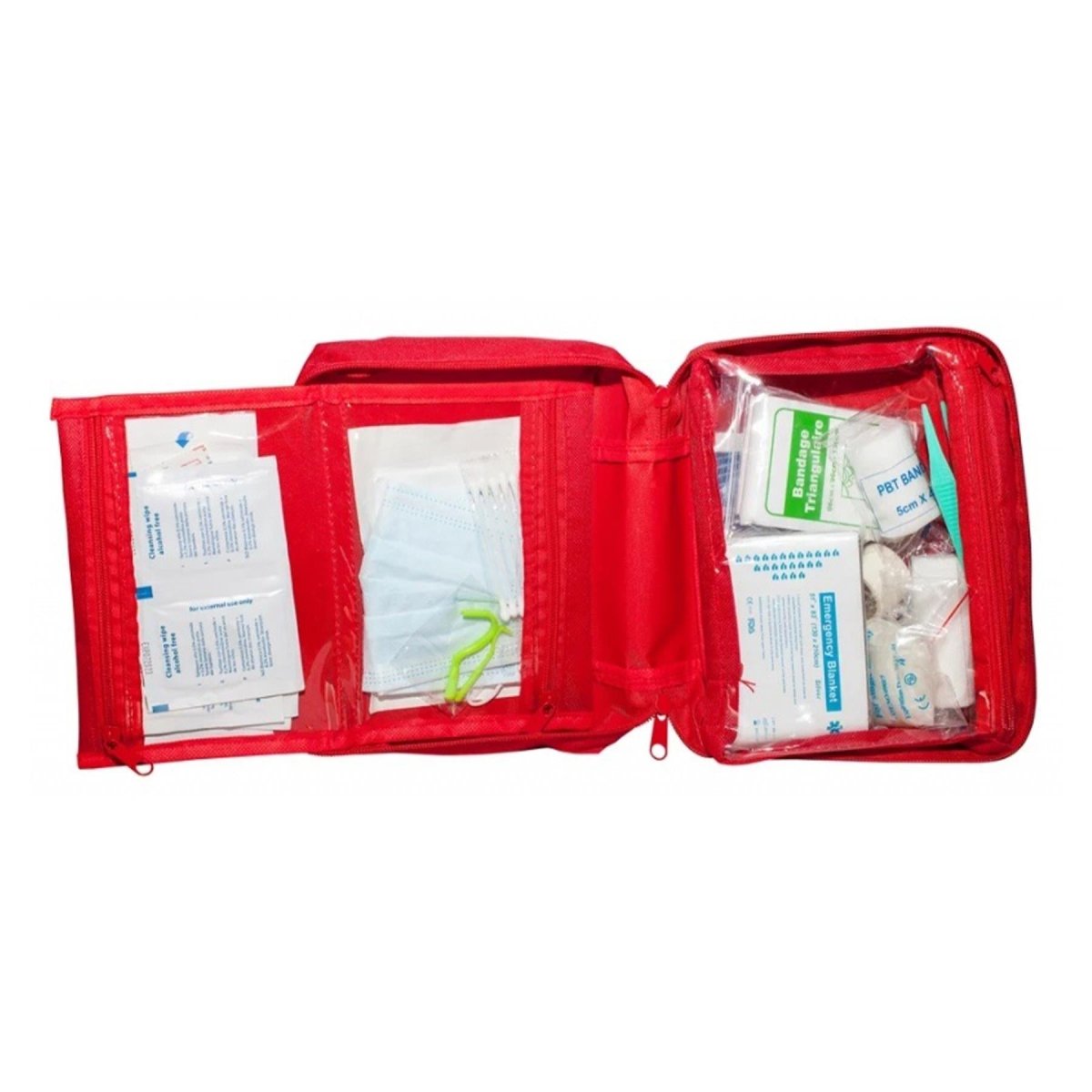 Trousse de premiers secours pour camping Pharmavoyage Pro XL, sac médical d'urgence pour traumatismes et trekking