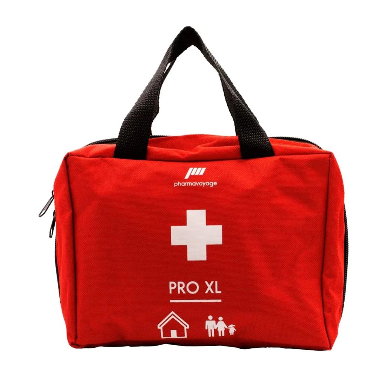 Trousse de premiers secours pour camping Pharmavoyage Pro XL, sac médical d'urgence pour traumatismes et trekking