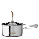 Primus Campfire Cookset S Batterie de cuisine de camping en acier inoxydable avec sac
