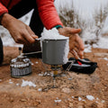Primus Express Spider II Réchaud de camping trépied de randonnée brûleur à gaz ustensiles de cuisine d'extérieur