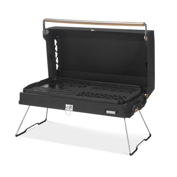Poêle à gaz portatif et léger Primus Kuchoma avec pieds pliables pour le camping en plein air et la cuisson au barbecue