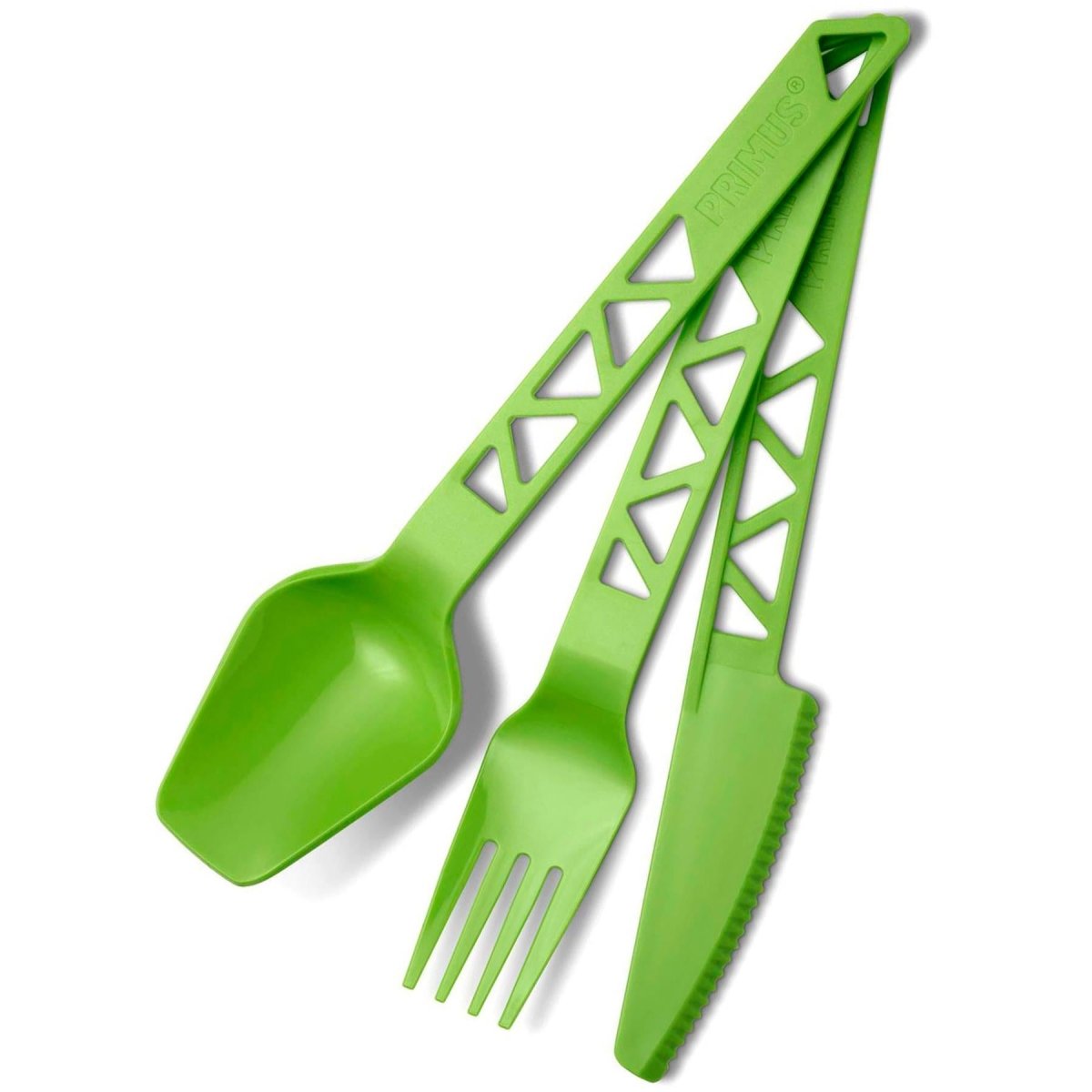 Ensemble de couverts d'extérieur Primus Lightweight Trail pour camping, cuillère, couteau, fourchette en plastique