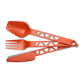 Ensemble de couverts d'extérieur Primus Lightweight Trail pour camping, cuillère, couteau, fourchette en plastique