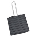 Non-stick rectangular griddle plate with foldable metal handle for Primus Tupike dual burner outdoor camping stove.