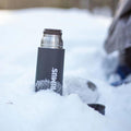 Bouteille isotherme Primus noire mate 1 litre 24 heures de conservation de la chaleur et du froid