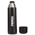 Bouteille isotherme Primus noire mate 1 litre 24 heures de conservation de la chaleur et du froid