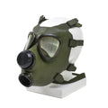Masque à gaz roumain M74 respirateur NBC intégral vintage olive surplus militaire