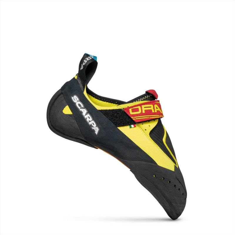 Scarpa Drago Climbing Shoes Vibram Grip2 Indoor Outdoor Walls Yellow - GoMilitar