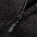 Snugpak IMPACT Veste polaire douce avec col montant et mentonnière avec fermeture éclair 1/4 Noir