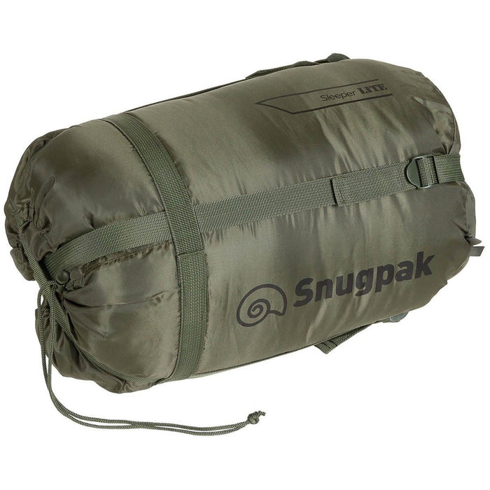 Snugpak Sac de couchage Sleeper Lite Remplissage IsoFibre Transport facile OD Vert - GoMilitar