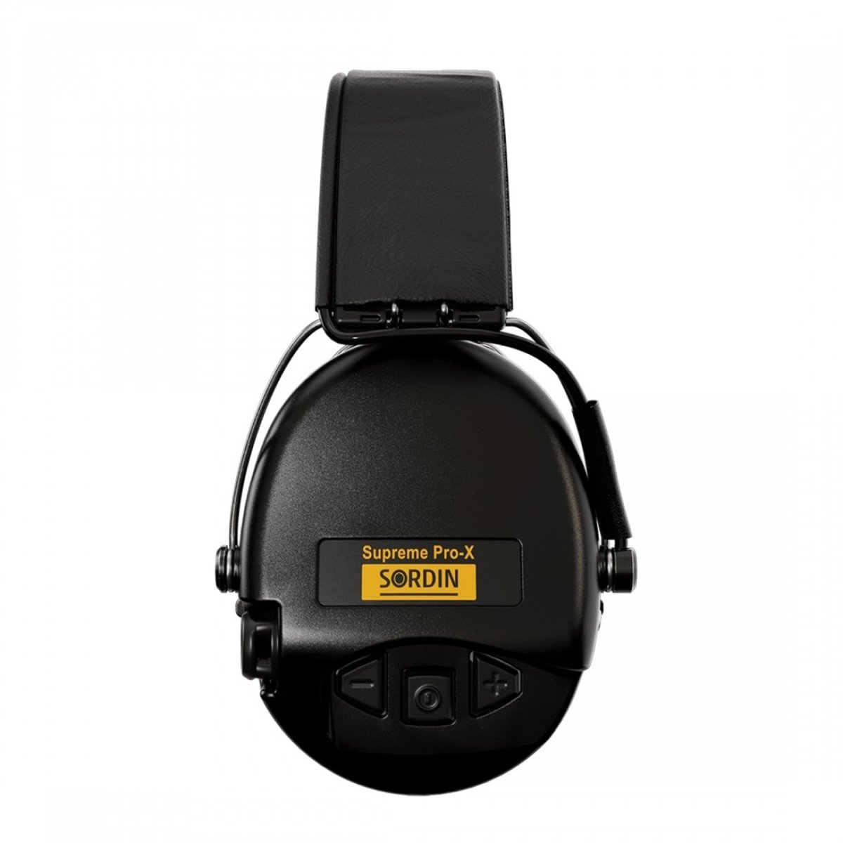Sordin Supreme Pro-X Protection auditive électronique Sound Ambient Sound Black Pvc