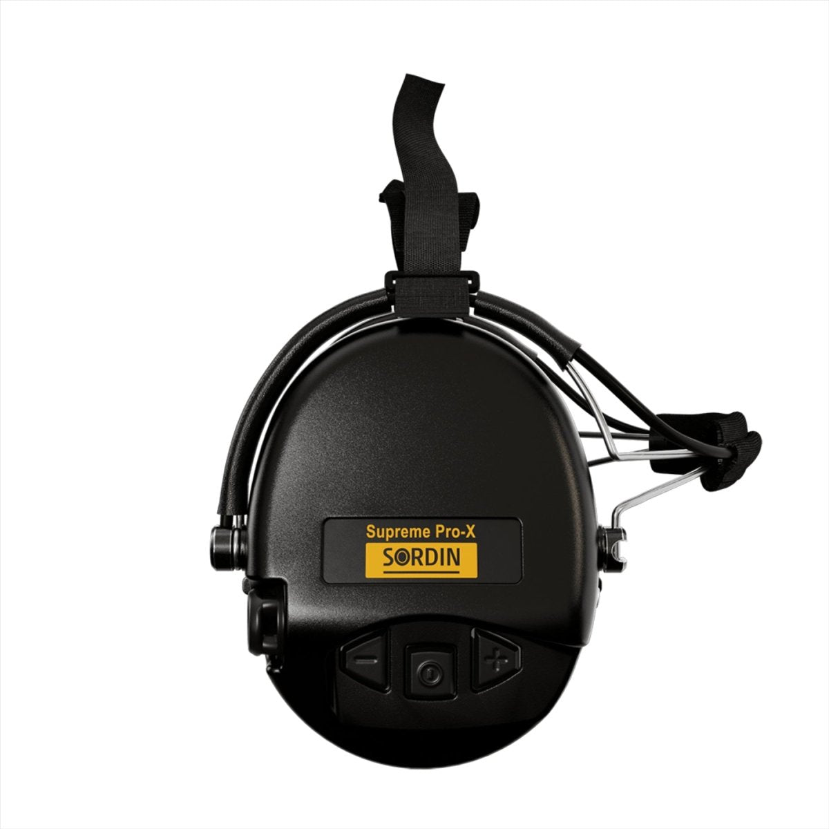 Sordin Supreme Pro-X Hear2 Active Neckband Gel Cache-oreilles électroniques Noir