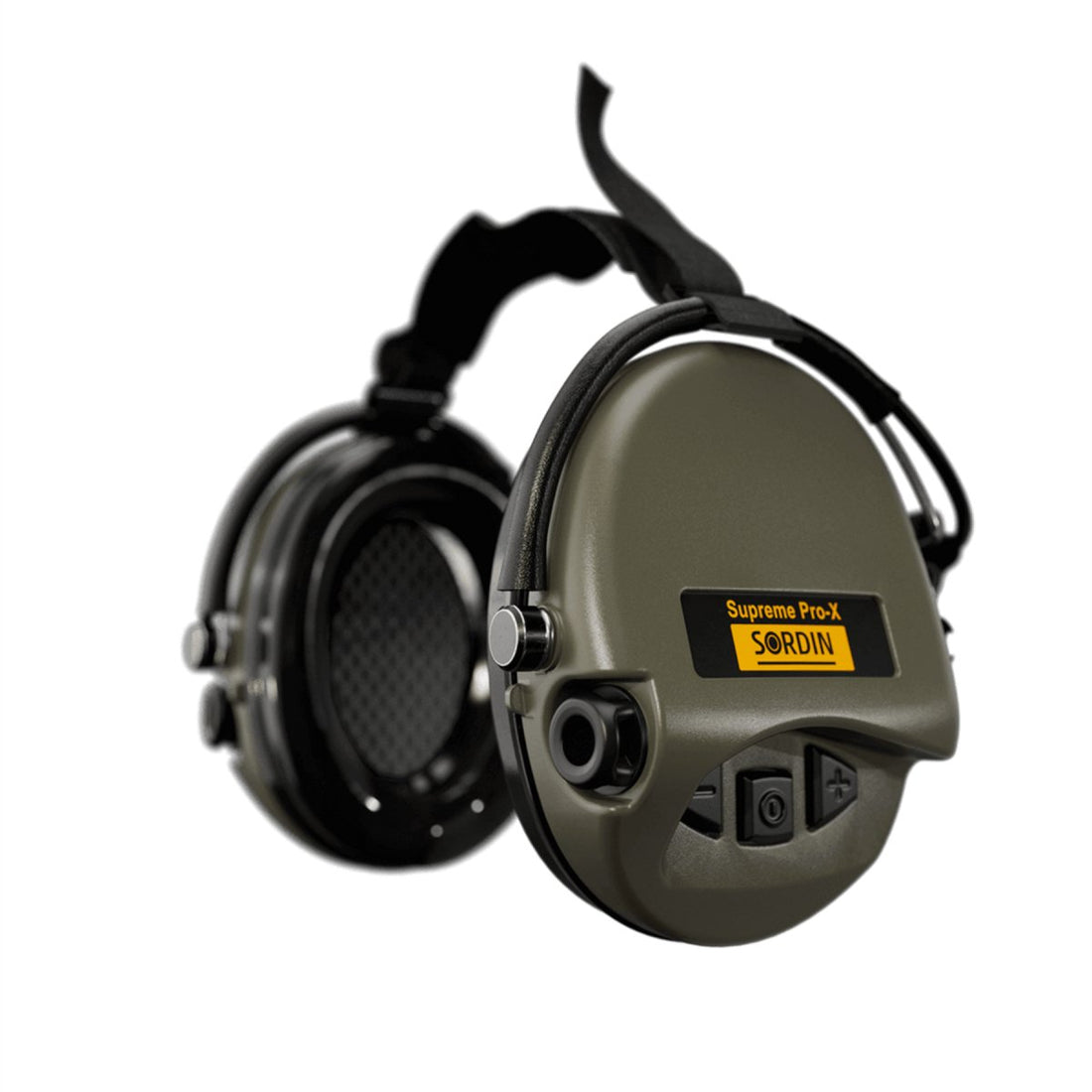 Sordin Supreme Pro-X Protection auditive Tour de cou Microphones étanches Olive