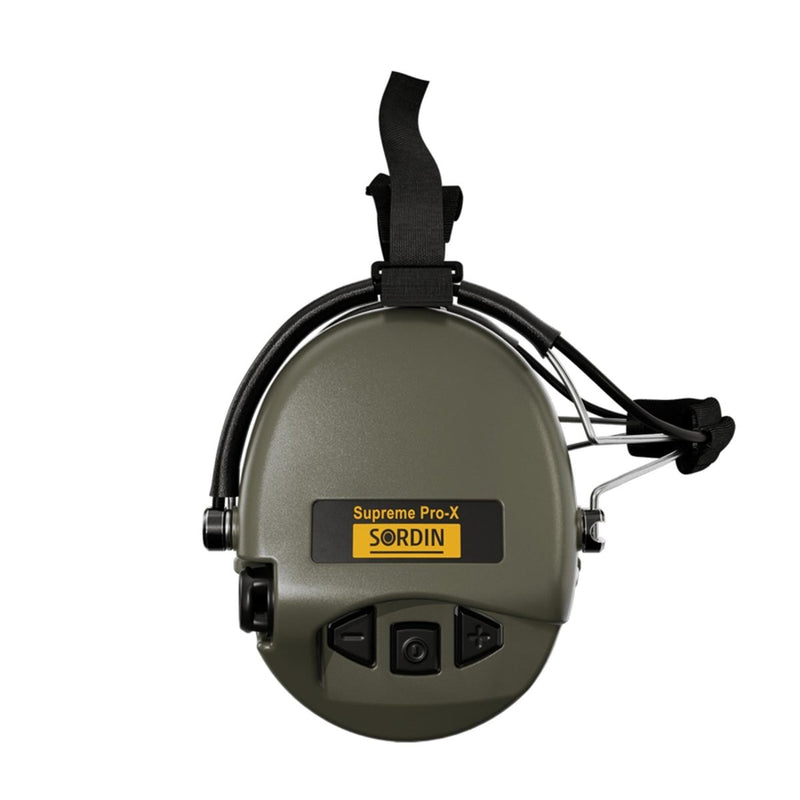 Sandin Supreme Pro-X Neckand Electronic Audite Protection Ambient Sound Green