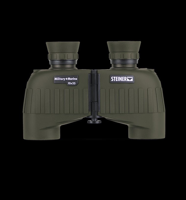 Jumelles Steiner Military Marine 10x25 Olive Robuste Autofocus Optique de Chasse