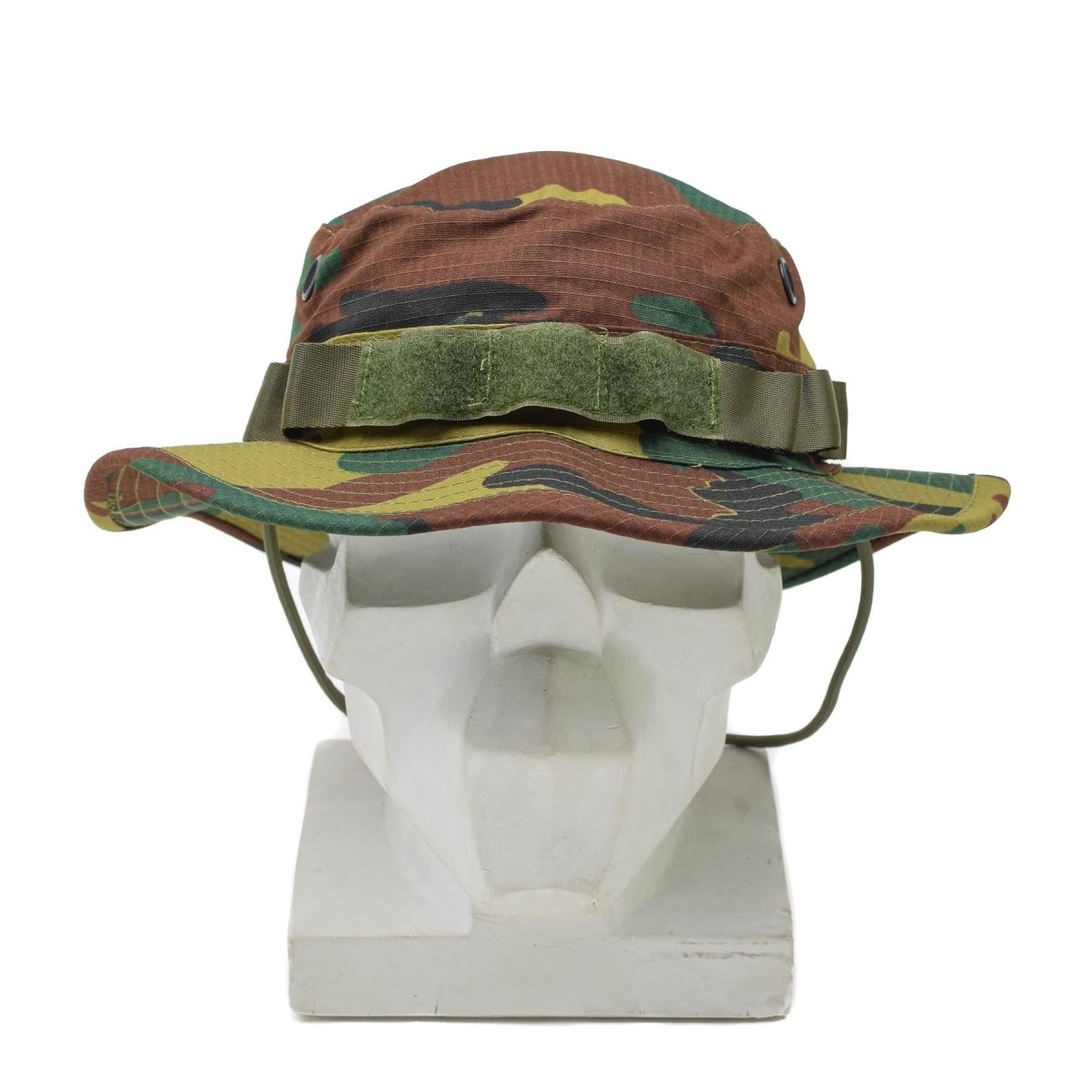 Chapeau Boonie de marque TACGEAR de style militaire belge, camouflage puzzle ripstop à large bord 