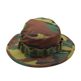 Chapeau Boonie de marque TACGEAR de style militaire belge, camouflage puzzle ripstop à large bord 