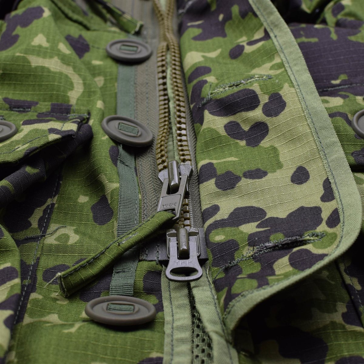 Veste de style militaire danoise de marque TACGEAR, ripstop, camouflage commando M84