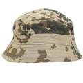Chapeau de seau style armée allemande de marque TACGEAR, camouflage flecktran ripstop du désert