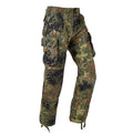 Pantalon de combat cargo de style armée allemande de marque TACGEAR flecktarn camo ripstop