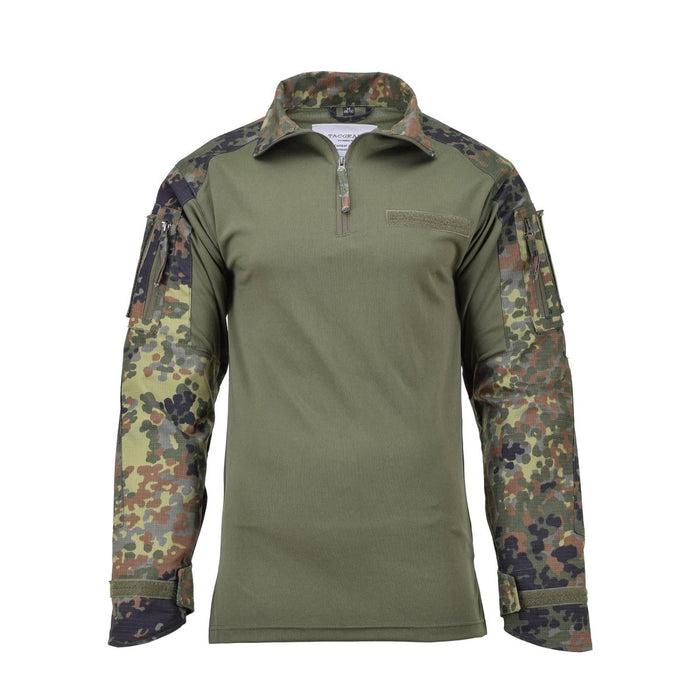 TACGEAR Marque Chemises de style armée allemande sous-vêtements pour troupes de combat flecktarn camo - GoMilitar