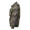 Veste de campagne de style militaire allemand de marque TACGEAR, camouflage flecktarn pour troupes commando 