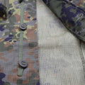 Veste de campagne de style militaire allemand de marque TACGEAR, camouflage flecktarn pour troupes commando 