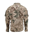 Veste de terrain commando de style militaire de marque TACGEAR, chemises de camouflage flecktarn du désert