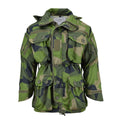 Veste de commando ripstop de style militaire de marque TACGEAR avec fermeture éclair complète et camouflage éclaté