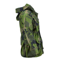 Veste de commando ripstop de style militaire de marque TACGEAR avec fermeture éclair complète et camouflage éclaté
