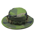 Chapeau Boonie de style militaire suédois de marque TACGEAR, bord large en ripstop camouflage Splinter
