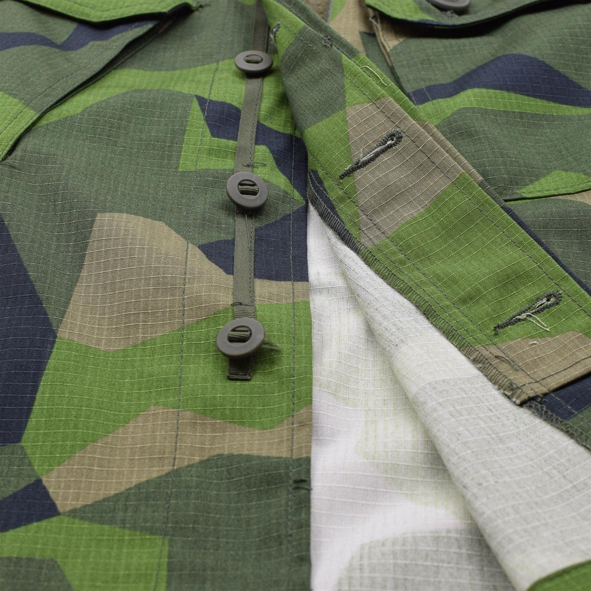 TACGEAR – veste de campagne commando de style militaire suédois, chemises camouflage à éclats
