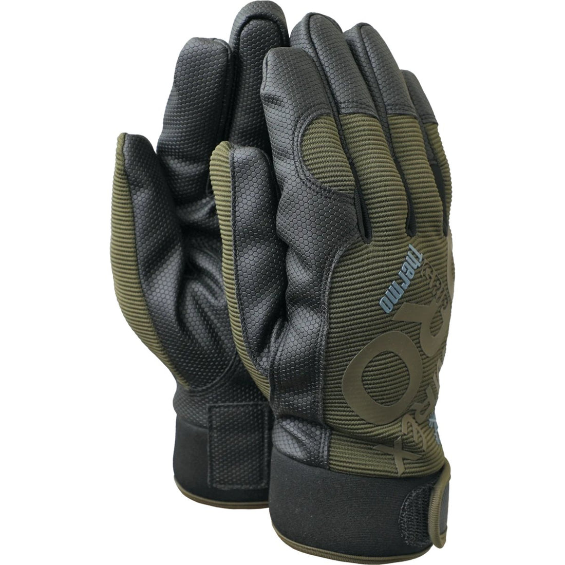 TAMREX ProGrip Thermo Gants d'hiver HexaGrip Cuir Paume Isolée Olive