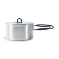 Ensemble de cuisine de camping Tatonka en acier inoxydable durable pour feu d'extérieur, casserole compacte