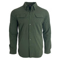 Chemise militaire à manches longues TEXAR, coupe ajustée, vêtement durable, chemises militaires classiques