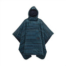 Therm-a-Rest Honcho Outdoor Poncho Ripstop Couverture résistante à l'eau Bleu
