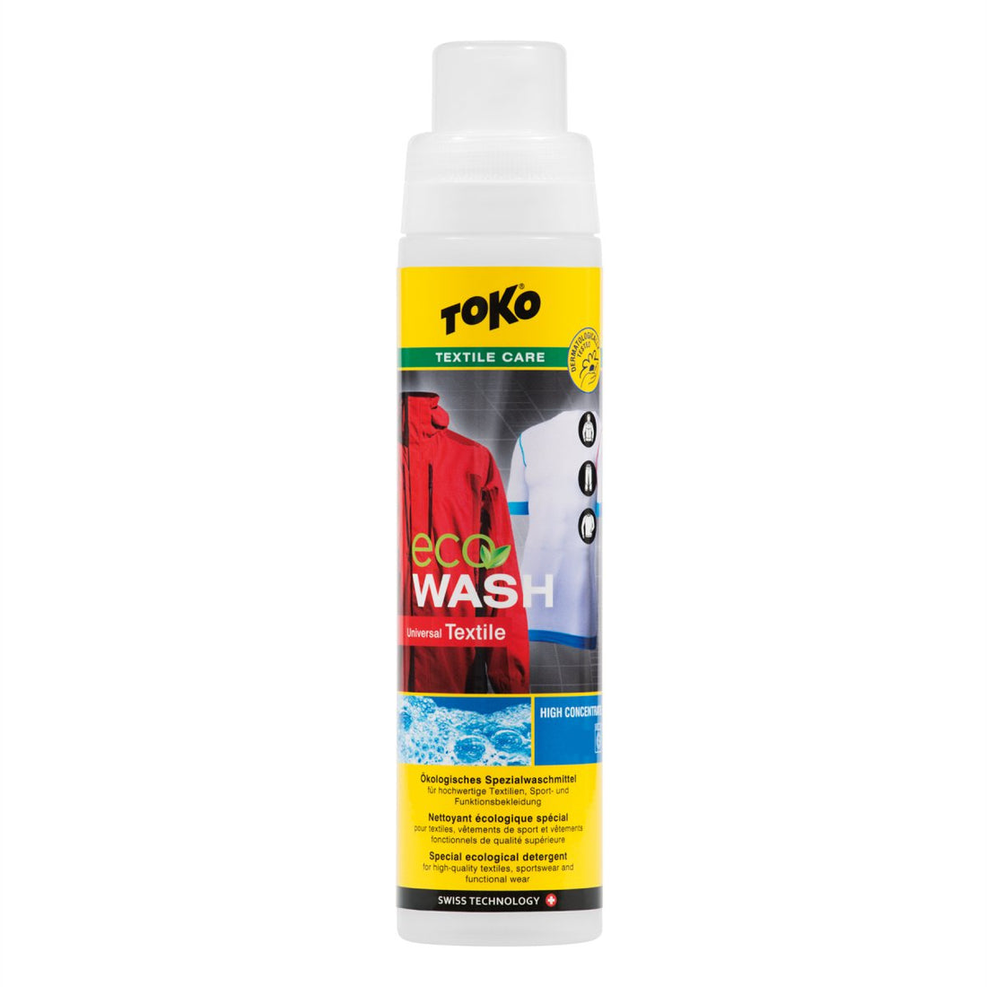 Toko Eco Textile Wash Nettoyant extérieur Gore Tex Membrane Wash Care 250 ml