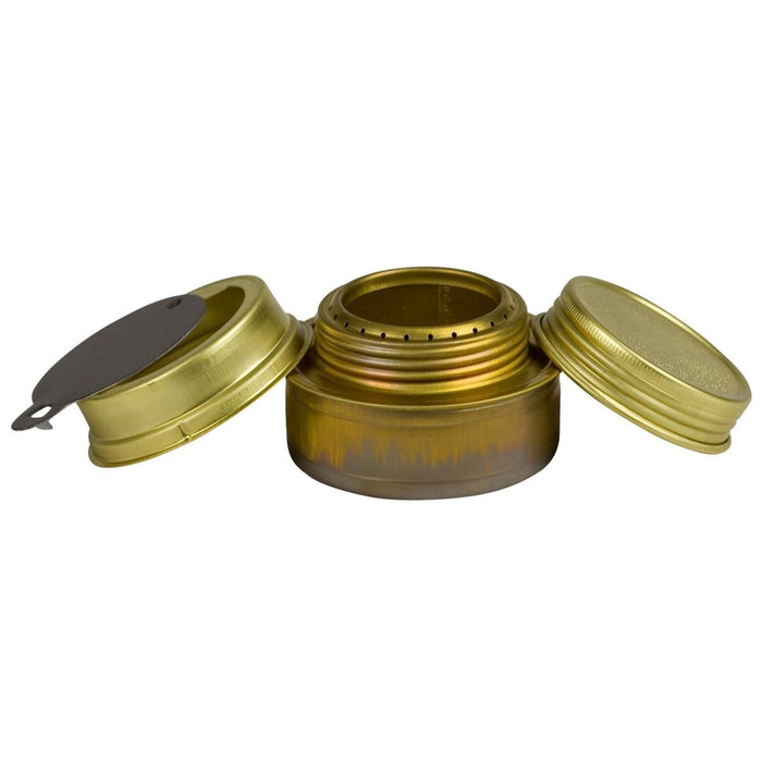Kit brûleur à alcool Trangia combustible liquide essence compact ultraléger laiton 1000W - GoMilitar