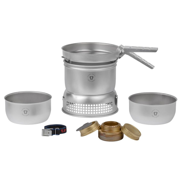 Kit de brûleur à essence Trangia ensemble de poêle en aluminium ultraléger compact portable - GoMilitar