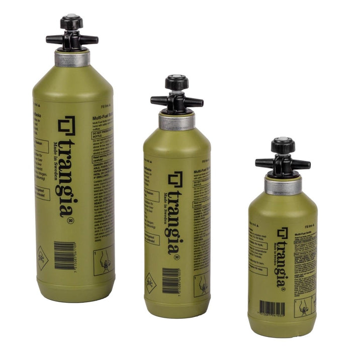 Bouteille de carburant liquide Trangia brûleur à essence flacon en polyéthylène randonnée en plein air Olive - GoMilitar